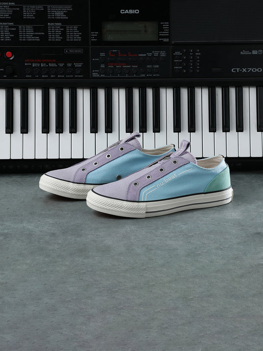 C MINOR Trend Colour Slip-On Glow Sneakers