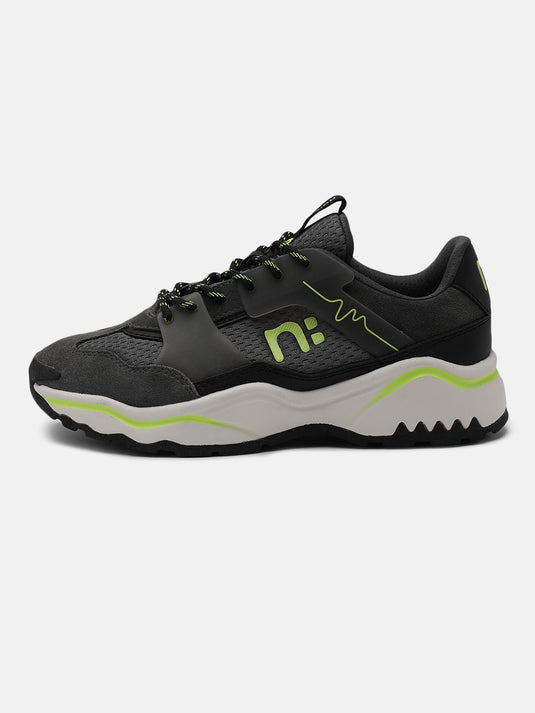 GROOVESTAR Dark Grey Glow Sneakers