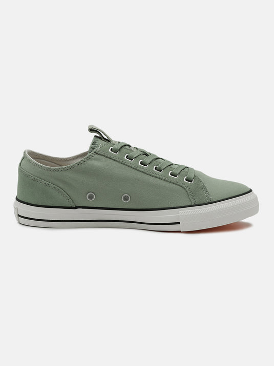 C MAJOR Light Green Glow Sneakers