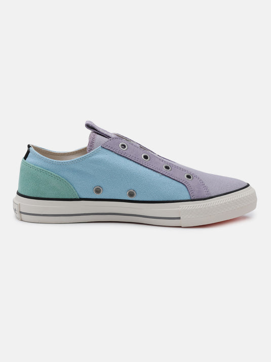 C MINOR Trend Colour Slip-On Glow Sneakers