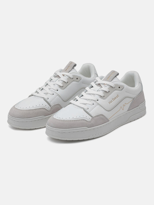 ANTHEM White & Grey Sneakers
