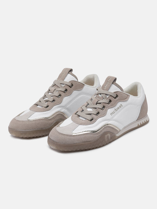 AREA808 White & Beige Sneakers