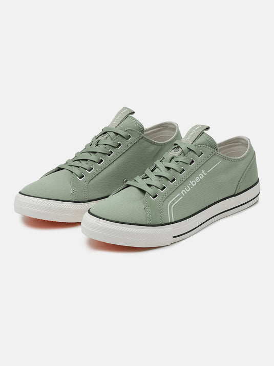 C MAJOR Light Green Glow Sneakers