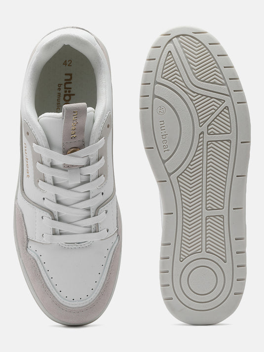 ANTHEM White & Grey Sneakers