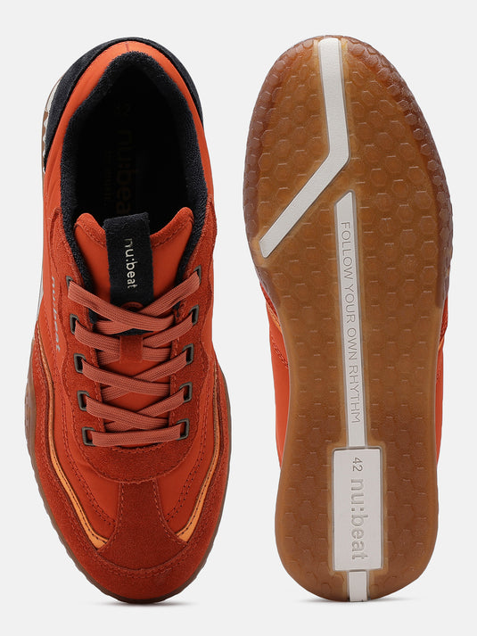 AREA808 Orange Sneakers
