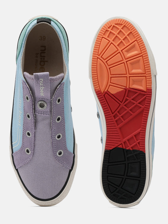 C MINOR Trend Colour Slip-On Glow Sneakers