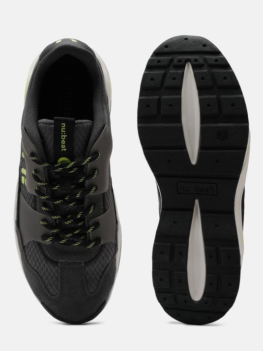 GROOVESTAR Dark Grey Glow Sneakers
