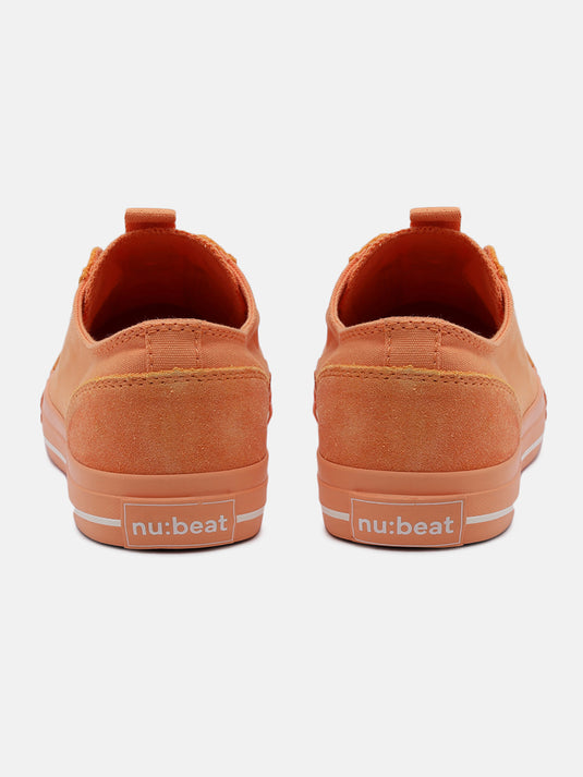 C MINOR Orange Slip-On Glow Sneakers