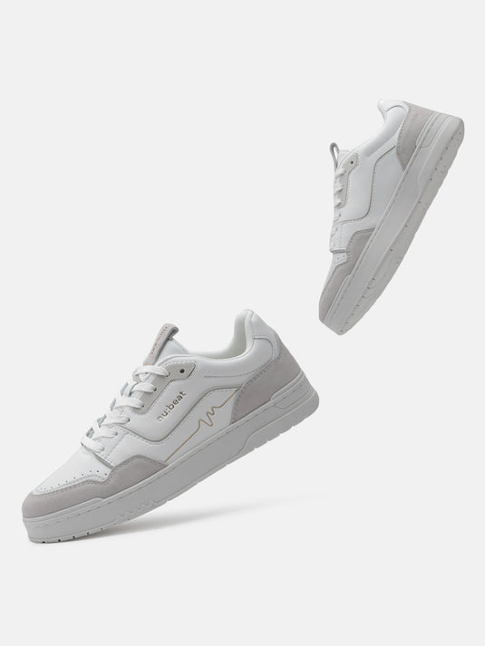 ANTHEM White & Grey Sneakers