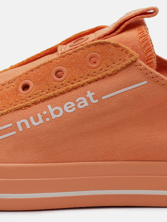 C MINOR Orange Slip-On Glow Sneakers