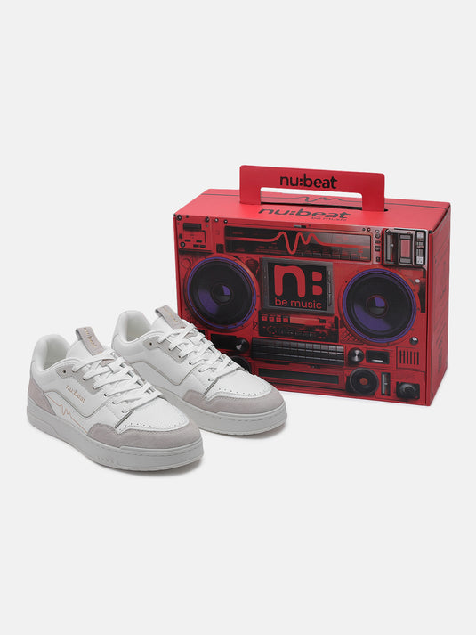 ANTHEM White & Grey Sneakers