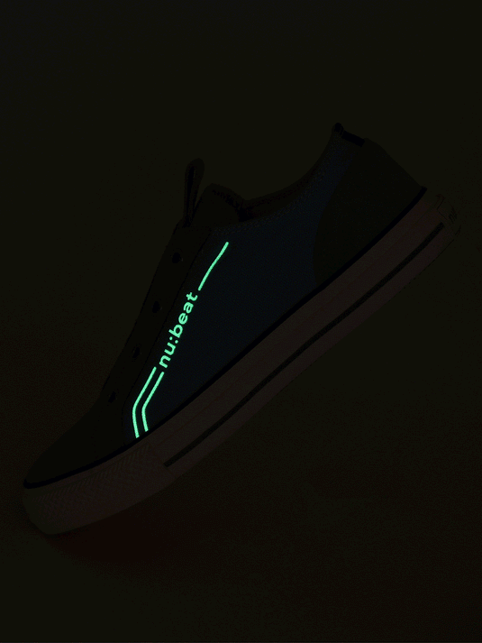 C MINOR Trend Colour Slip-On Glow Sneakers