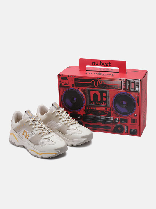 GROOVESTAR Off-White Sneakers