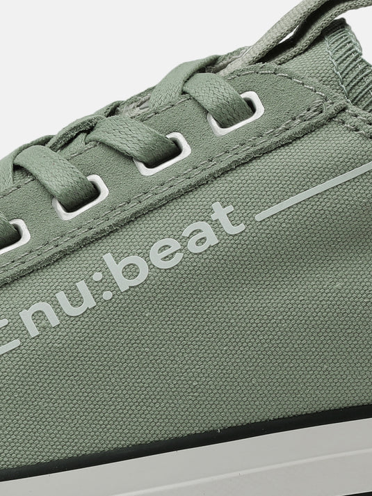 C MAJOR Light Green Glow Sneakers