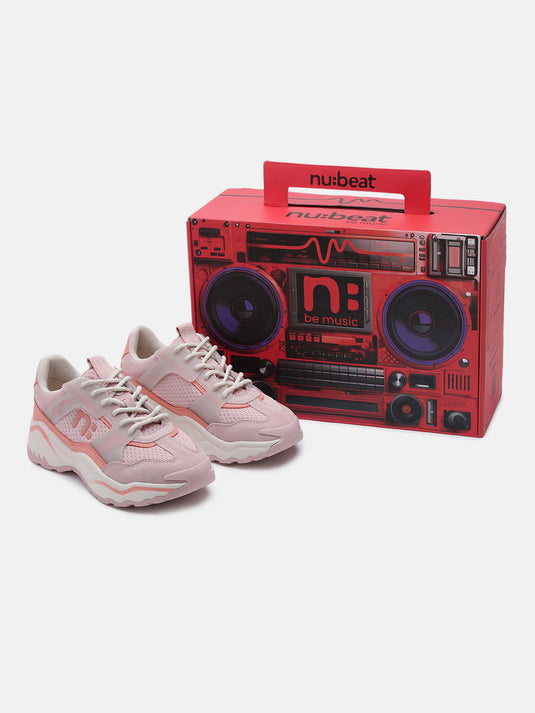 GROOVESTAR Rose & Orange Sneakers