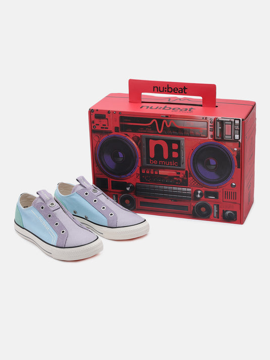 C MINOR Trend Colour Slip-On Glow Sneakers