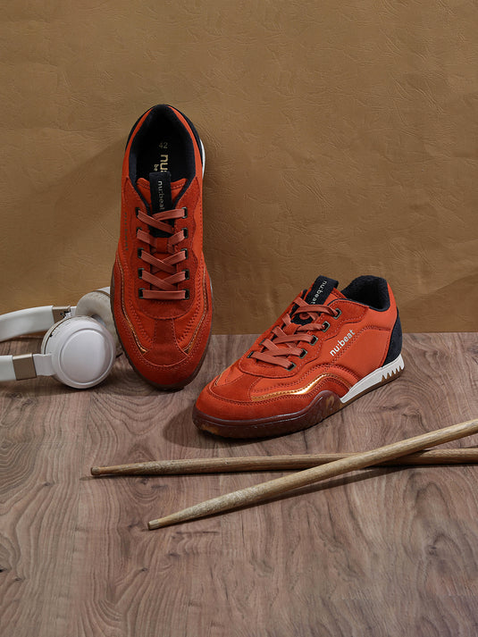 AREA808 Orange Sneakers