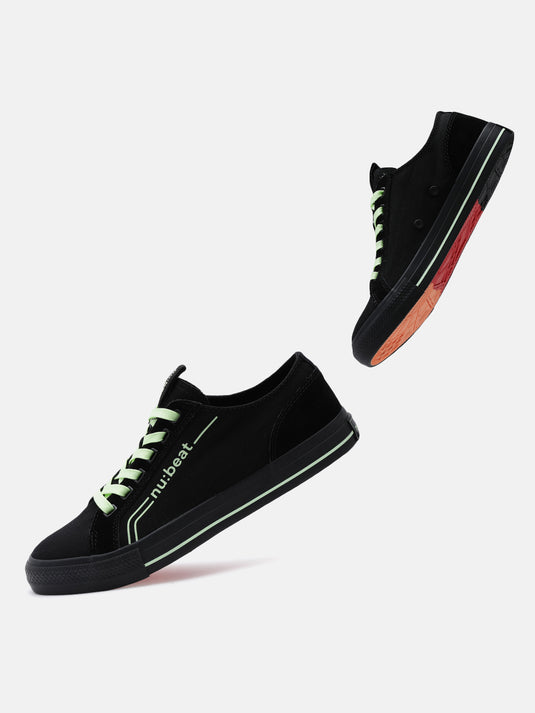 C MAJOR Black Glow Sneakers