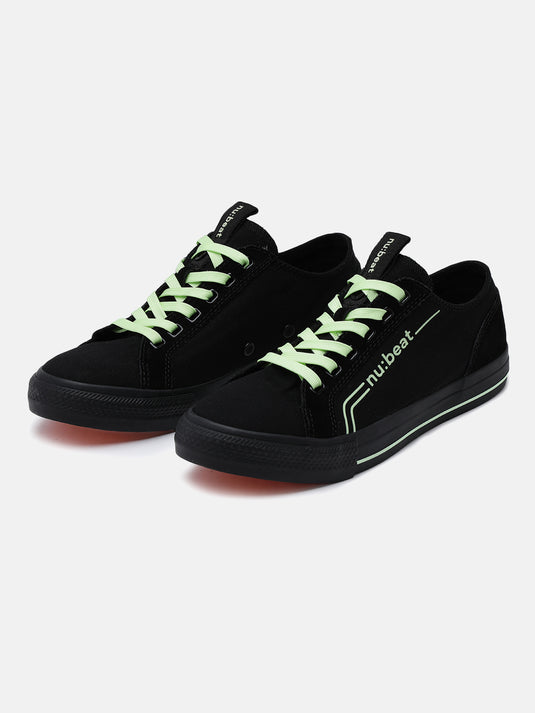 C MAJOR Black Glow Sneakers